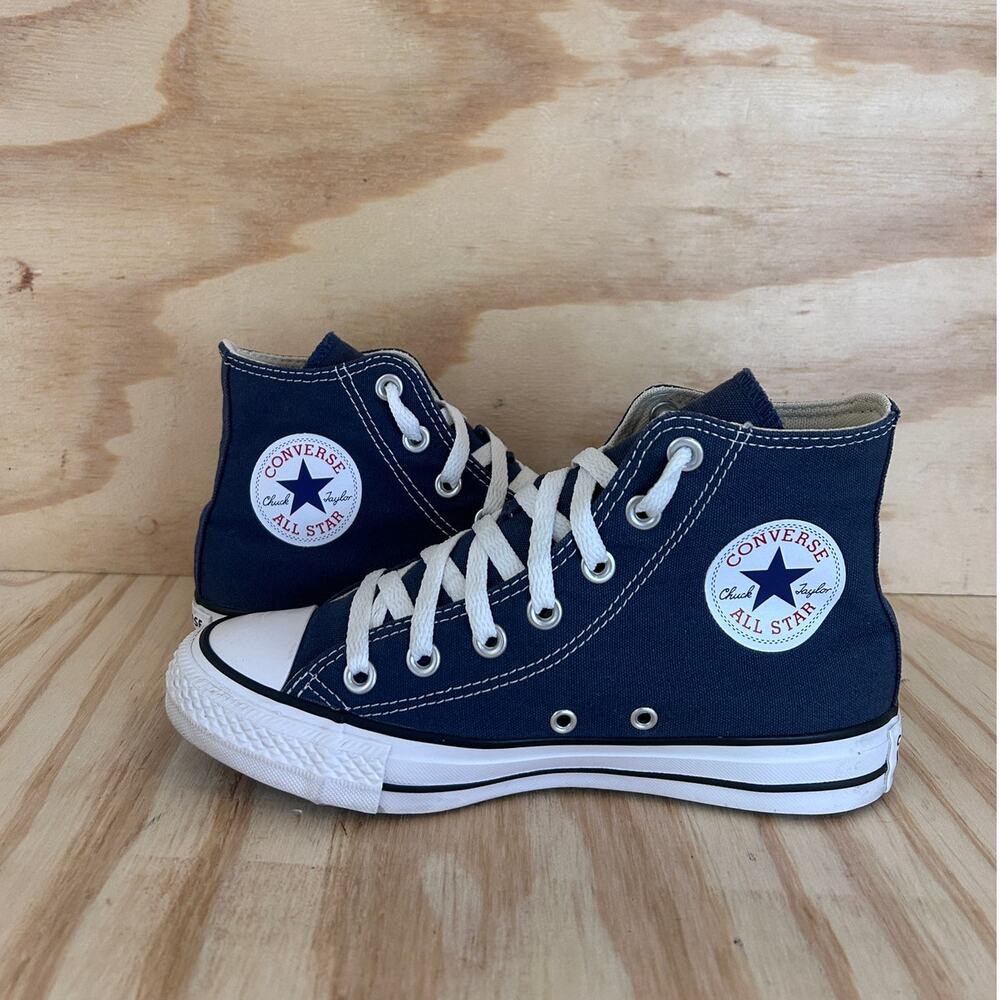 Converse All Star -Chuck Taylor High - Sneakers - Navy Blue - Women's - 7 -M9622